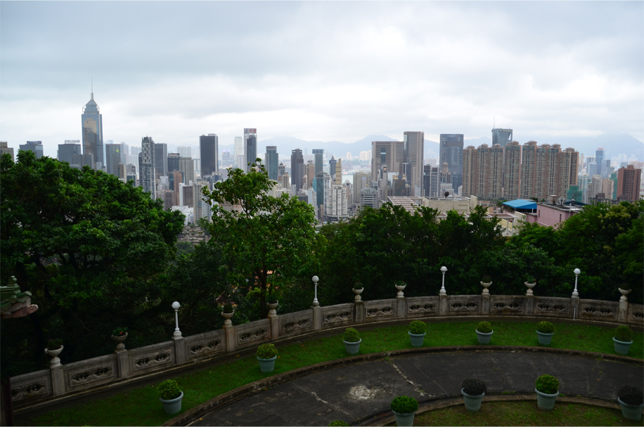 The harbour view, now blocked by skyscrapers