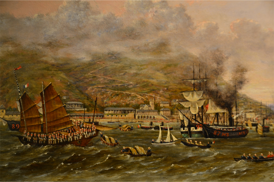 Hong Kong in the mid-19th century