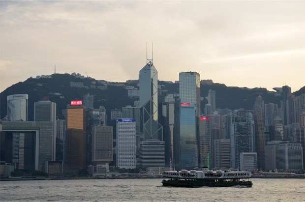 I.M. Pei's Bank of China Tower (centre) remains an architectural icon