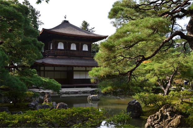 Unlike its gold-leafed counterpart across town, Ginkaku-ji was never clad in silver