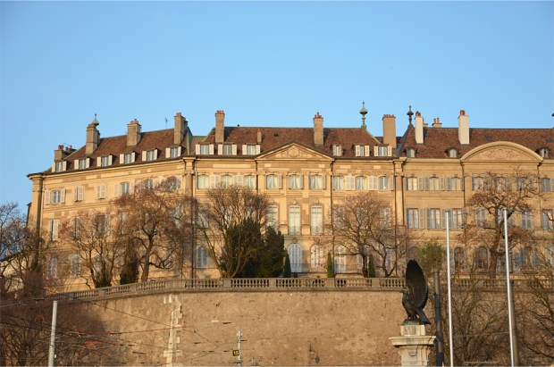 18th-century mansions on the former ramparts of the old town