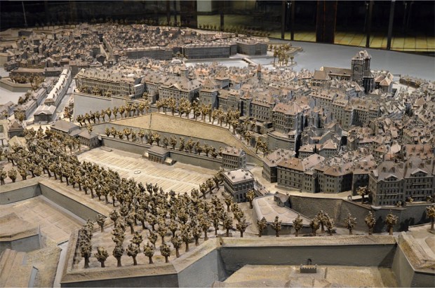 Auguste Magnin's incredible model of old Geneva, housed inside Maison Tavel