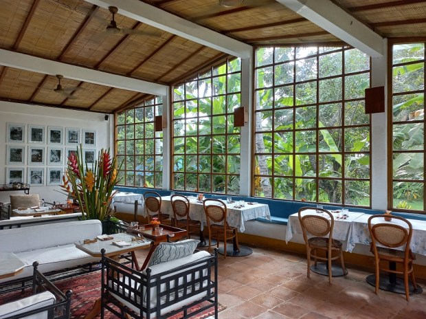 L’hort, the beautiful main dining area at Room4Dessert in Ubud