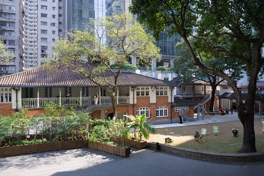 A hidden oasis with heritage buildings amid the concrete jungle